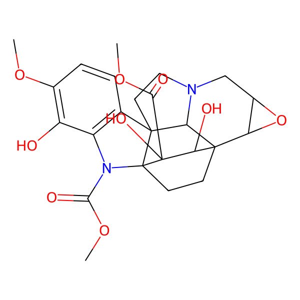 2D Structure of Kopsimaline C