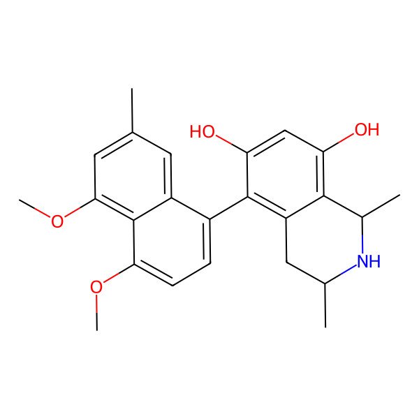 2D Structure of Korupensamine C