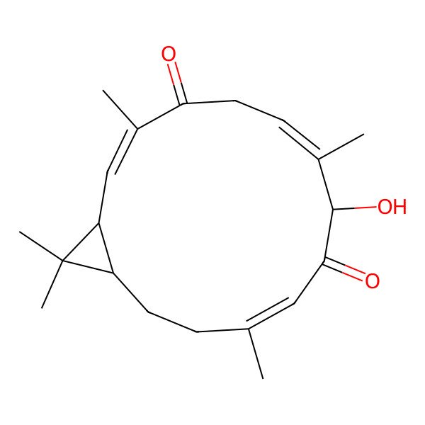 2D Structure of Koumbalone B