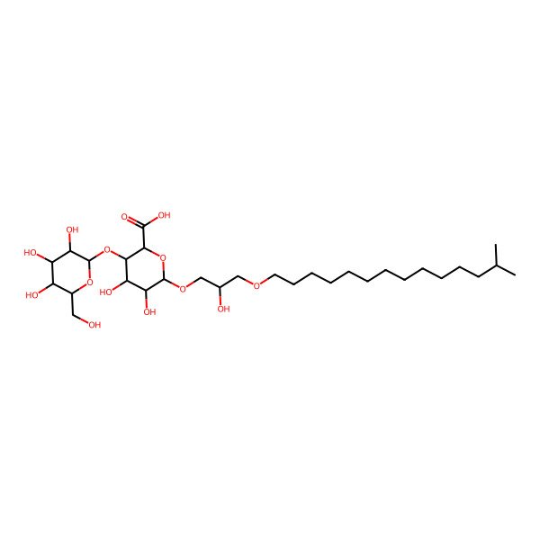 2D Structure of Kribelloside A
