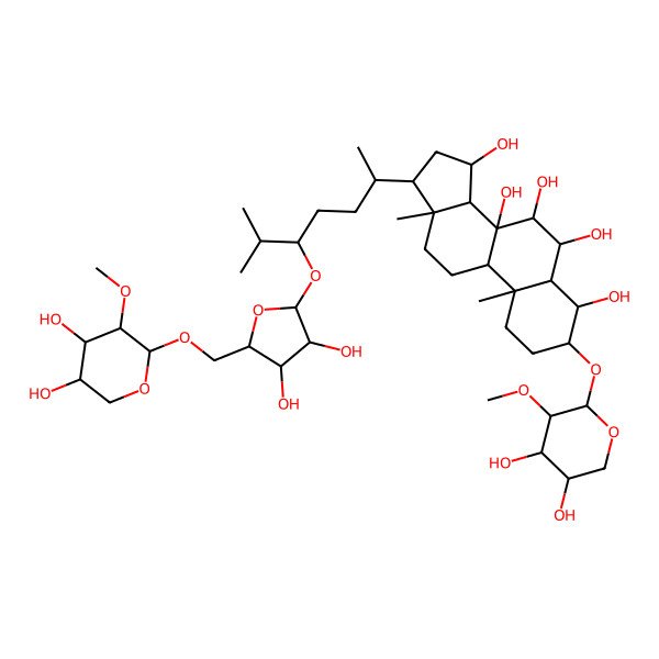 2D Structure of Kurilensoside C