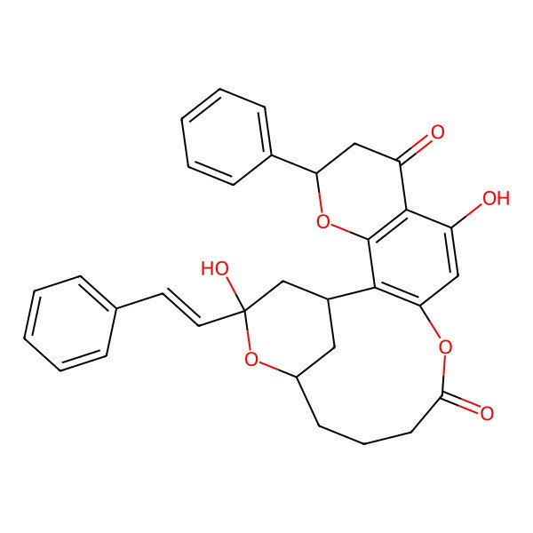 2D Structure of kurziflavolactone B 2D Structure of kurziflavolactone B