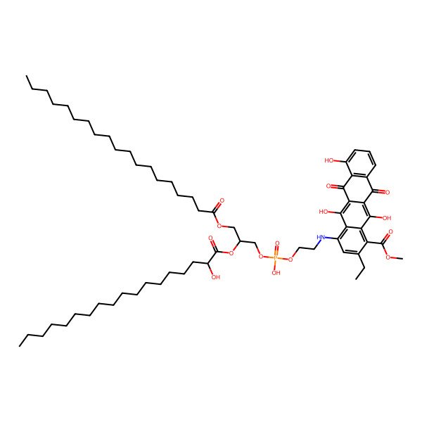 2D Structure of Kyanomycin