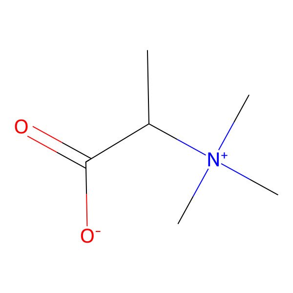 2D Structure of alpha-N,N,N-Trimethylalanine