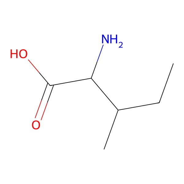 2D Structure of L-Alloisoleucine