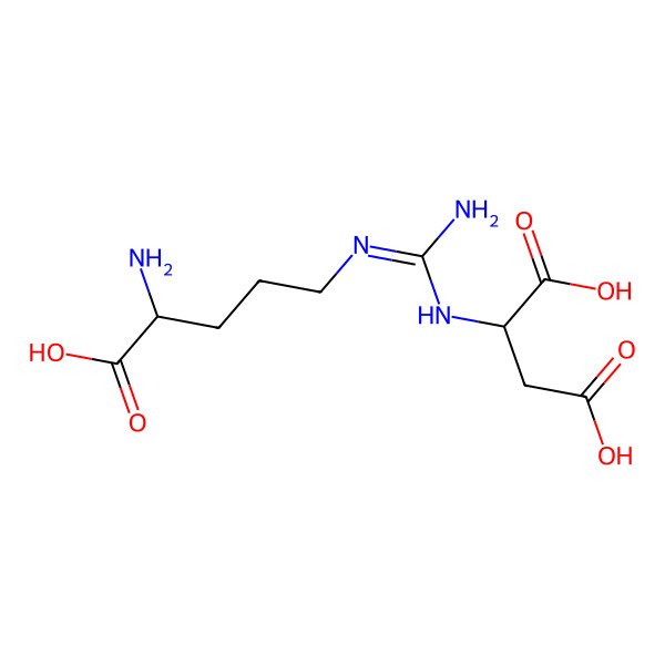 2D Structure of Argininosuccinic Acid