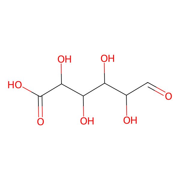 2D Structure of L-Guluronic acid