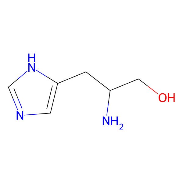 2D Structure of L-Histidinol