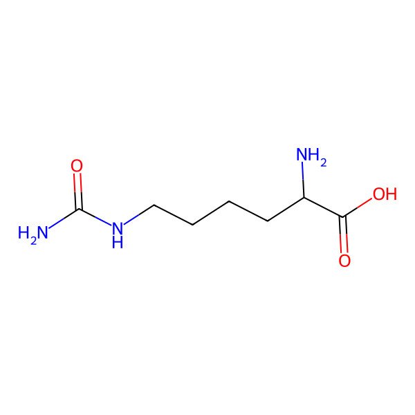 2D Structure of L-Homocitrulline
