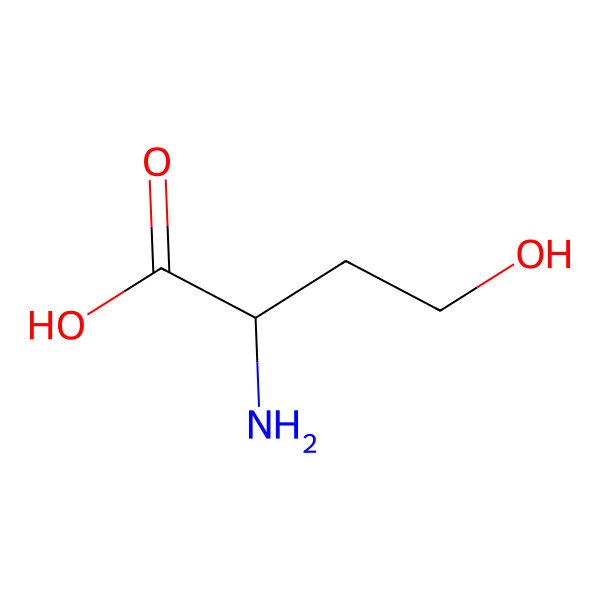 2D Structure of L-homoserine