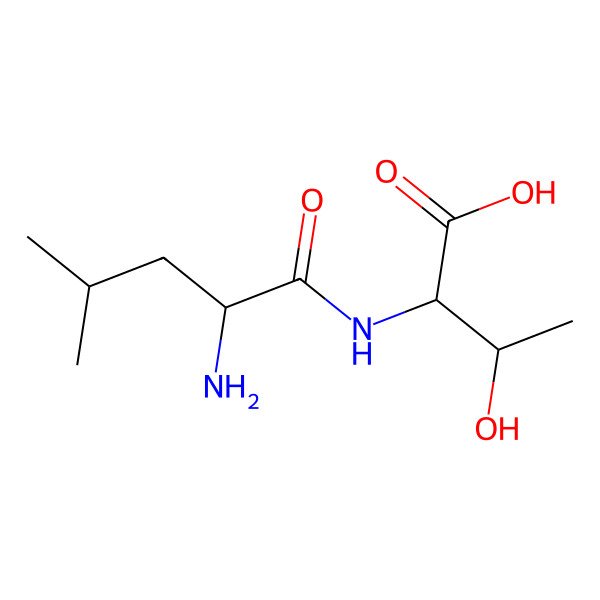2D Structure of Leu-Thr