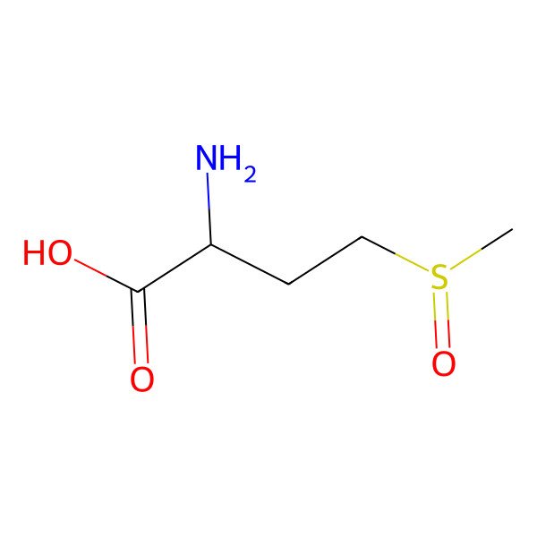 2D Structure of L-methionine sulfoxide