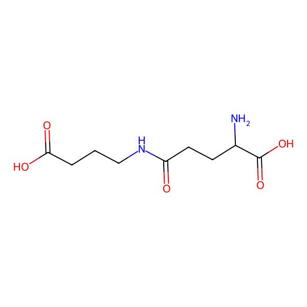 2D Structure of L-N-(3-Carboxypropyl)glutamine