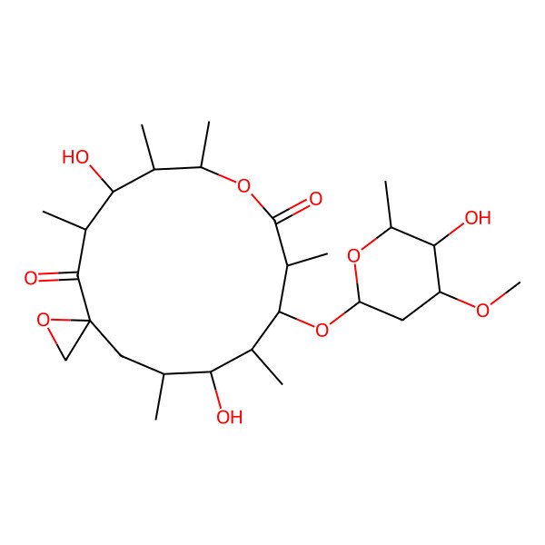 2D Structure of L-Oleandrosyl-oleandolide