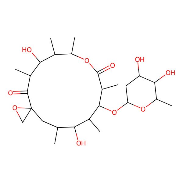 2D Structure of L-Olivosyl-oleandolide