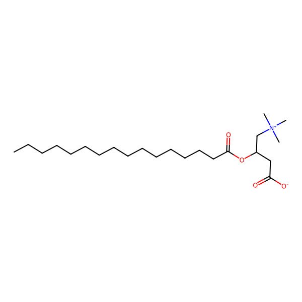 2D Structure of L-Palmitoylcarnitine