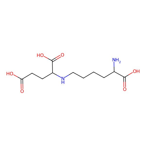 2D Structure of L-Saccharopin