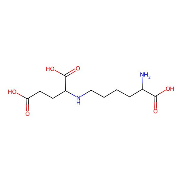 2D Structure of L-Saccharopine