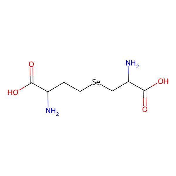 2D Structure of L-Selenocystathionine