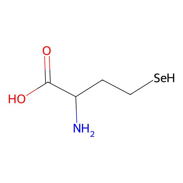 2D Structure of L-selenohomocysteine