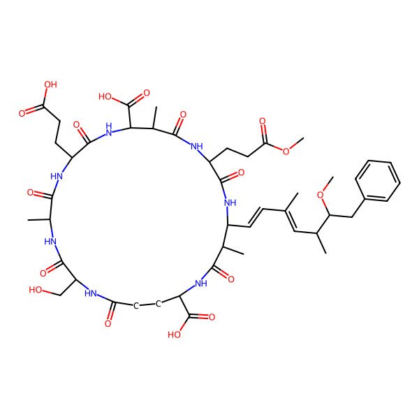 2D Structure of [L-Ser7]MC-EE(OMe)