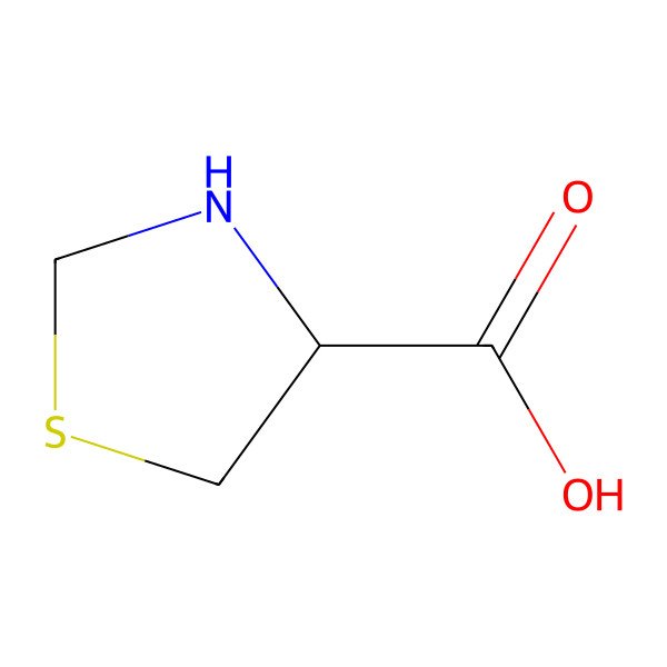 2D Structure of L-Thioproline