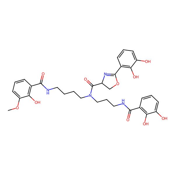 2D Structure of Labrenzbactin
