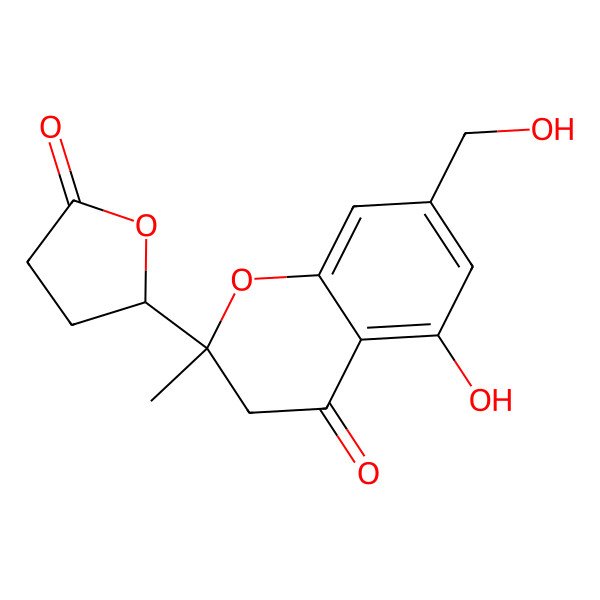 2D Structure of Lachnone C