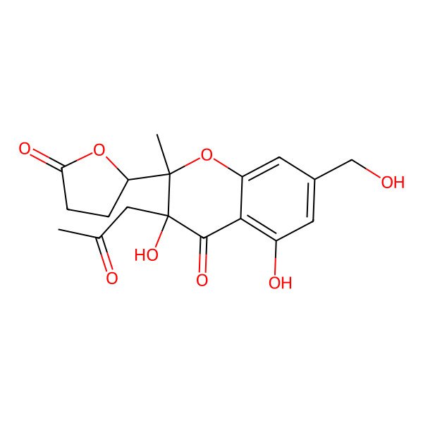2D Structure of Lachnone E