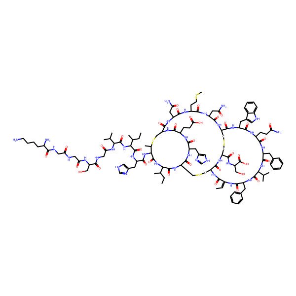 2D Structure of Lacticin 481