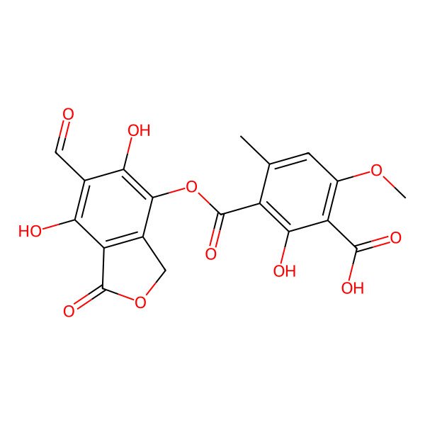 2D Structure of Lactothamnolic acid