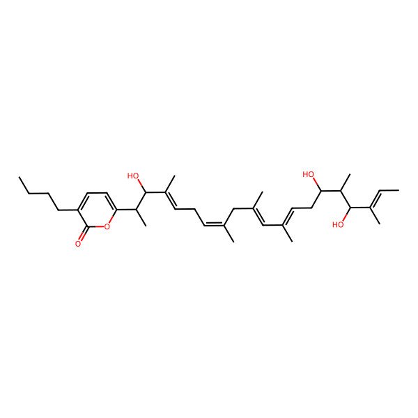 2D Structure of Lagunapyrone C