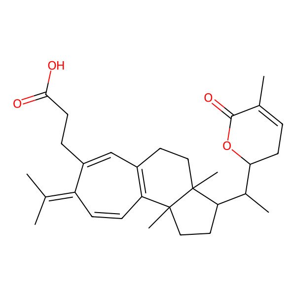 2D Structure of Lancilactone C