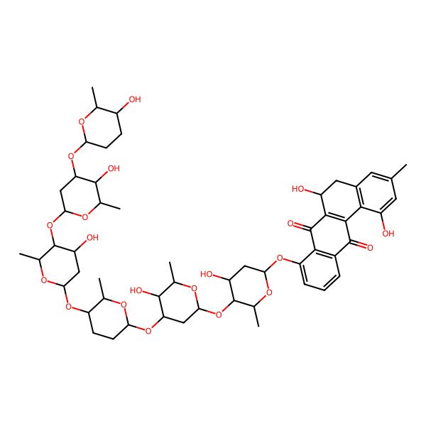 2D Structure of Landomycin S