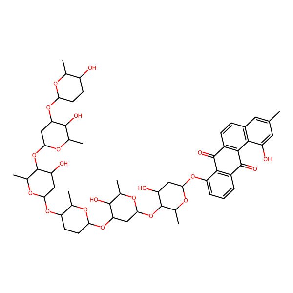 2D Structure of Landomycin T