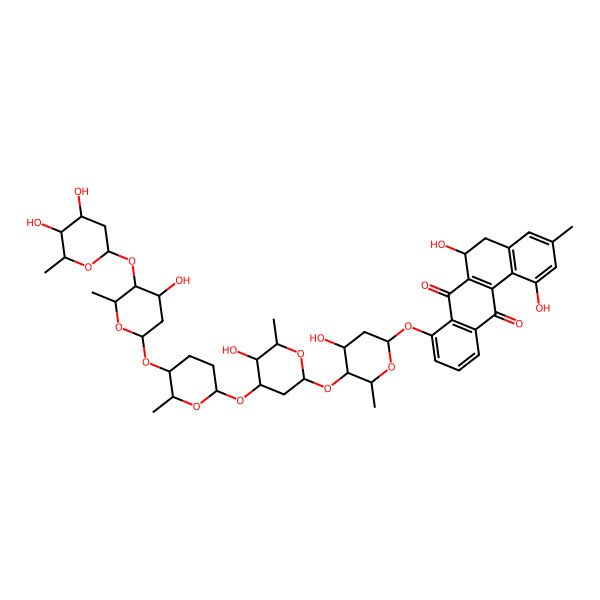 2D Structure of Landomycin V