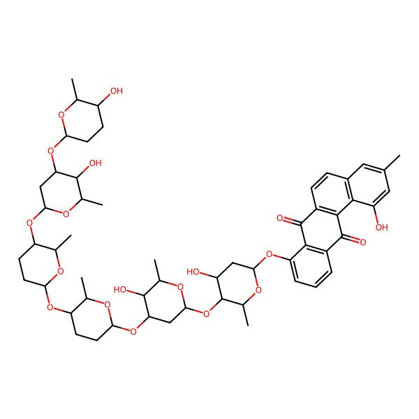 2D Structure of Landomycin Y