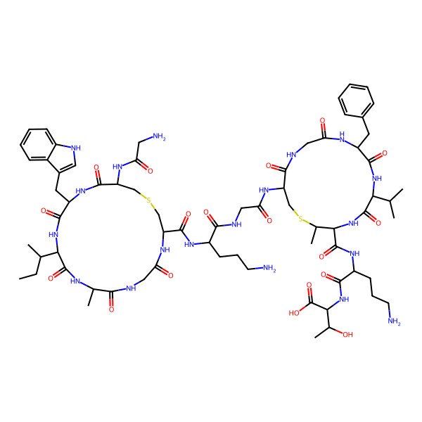 2D Structure of Landornamide A