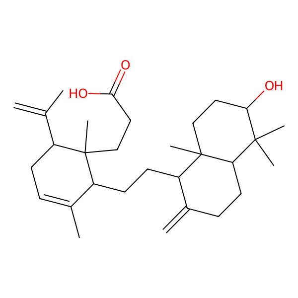 2D Structure of Lansiolic acid