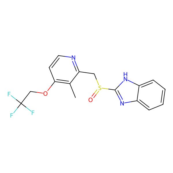 2D Structure of Lansoprazole