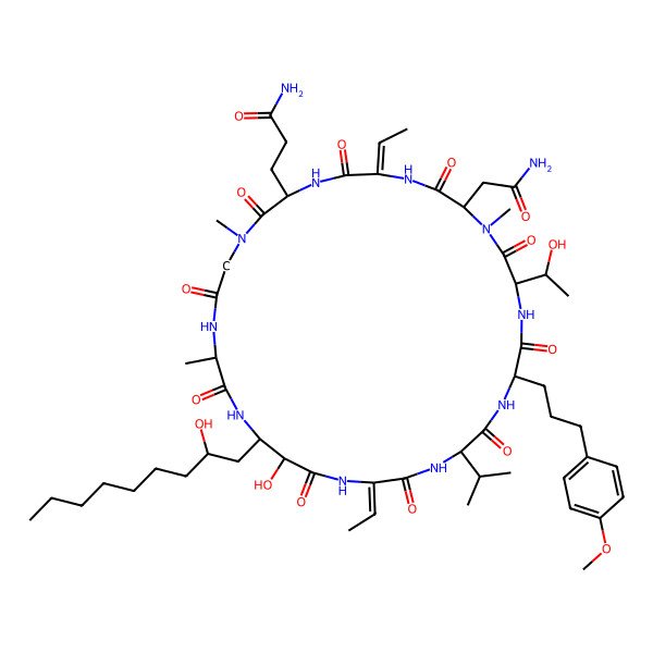 2D Structure of Largamide H