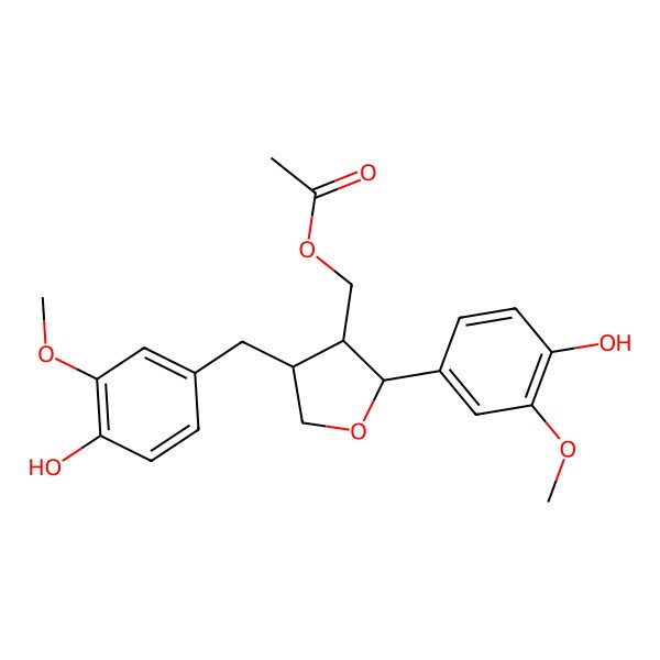2D Structure of Lariciresinol Acetate