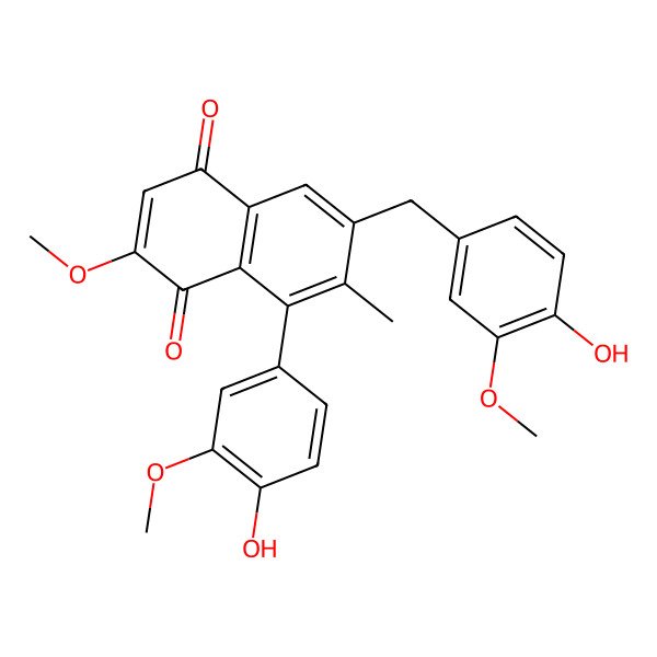 2D Structure of Larreantin 2D Structure of Larreantin