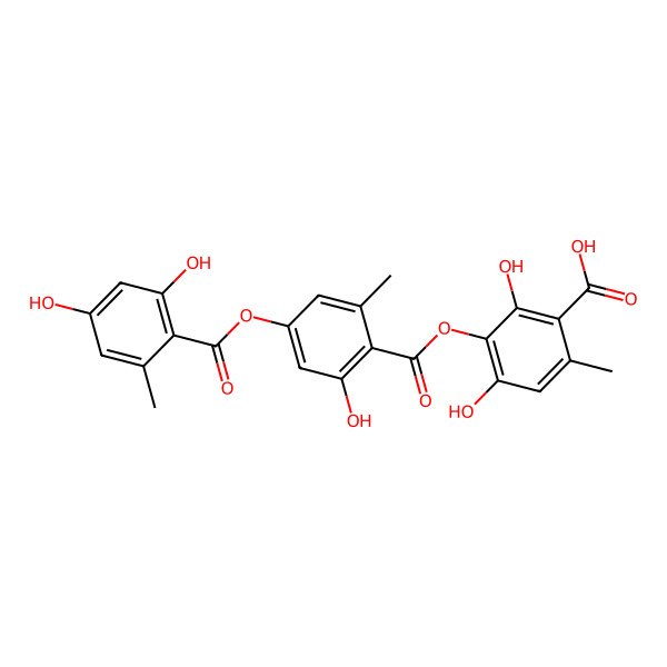 2D Structure of Lasallic acid
