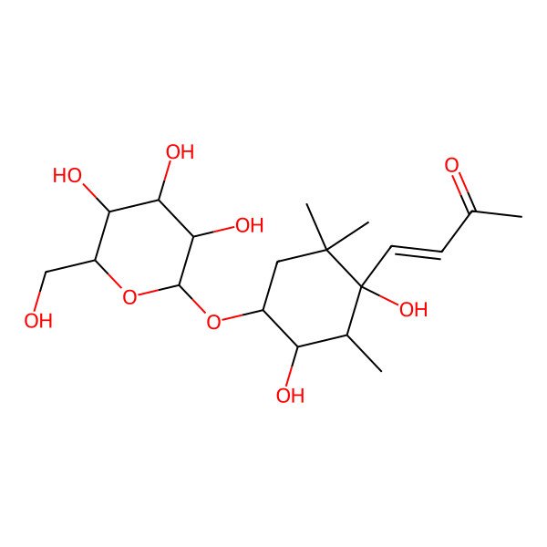 2D Structure of Lasianthionoside B