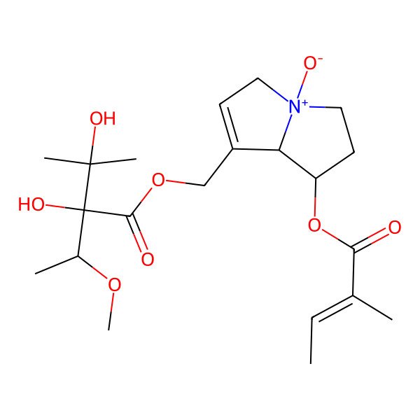 2D Structure of Lasiocarpine N-oxide 2D Structure of Lasiocarpine N-oxide