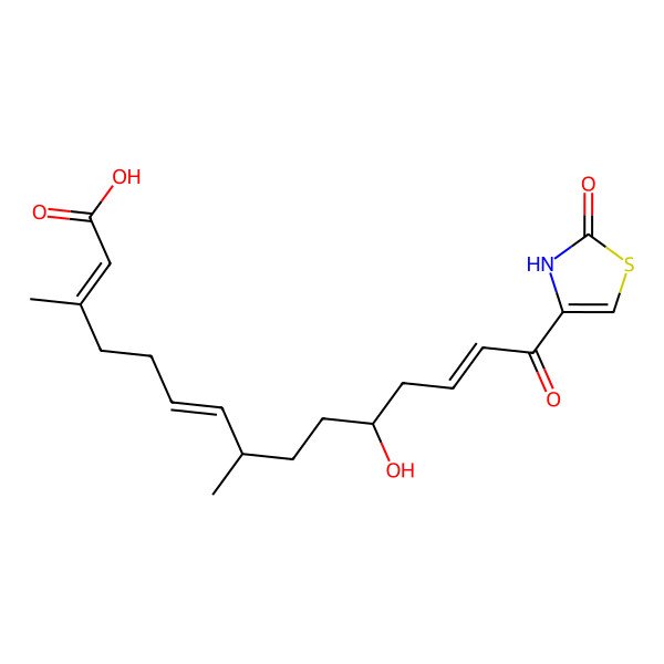 2D Structure of Latrunculin T