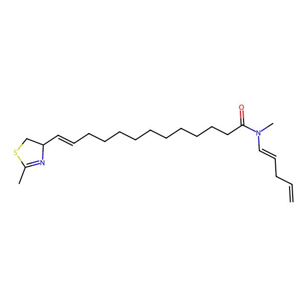 2D Structure of Laucysteinamide A