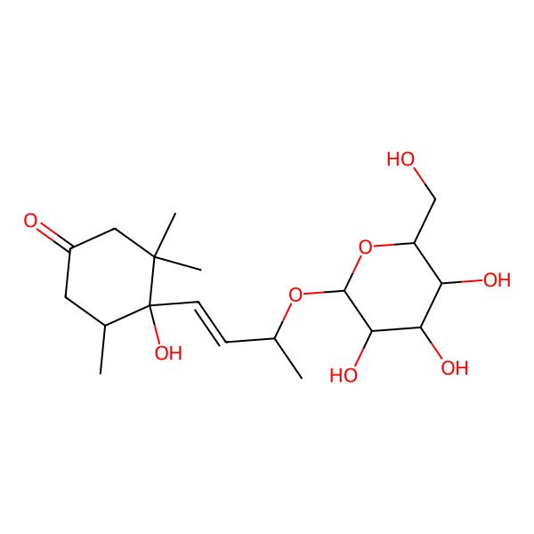 2D Structure of Lauroside A 2D Structure of Lauroside A