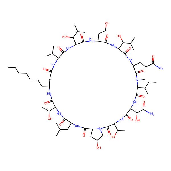 2D Structure of Laxaphycin B4